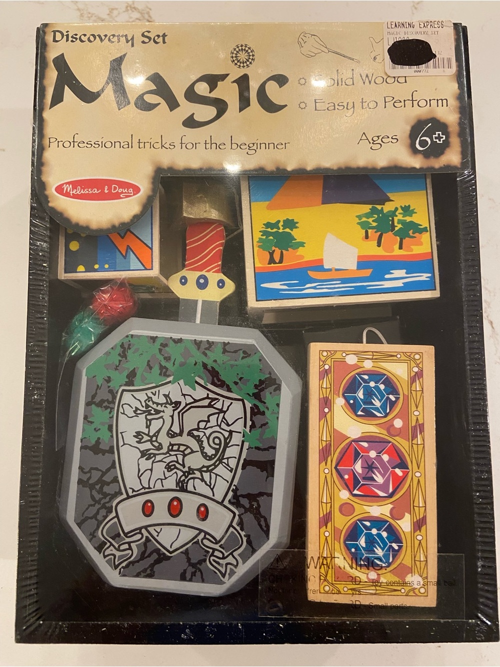 New Melissa & Doug Discovery MAGIC Set Solid Wood Ages 6+ NEW in box.